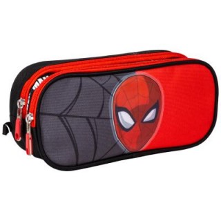 Penalas mokyklai Spiderman dvigubas 22,5*8*10cm